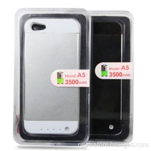 3500mA Mobile Phone Battery Case for iPhone 5/5S with Multi-colors